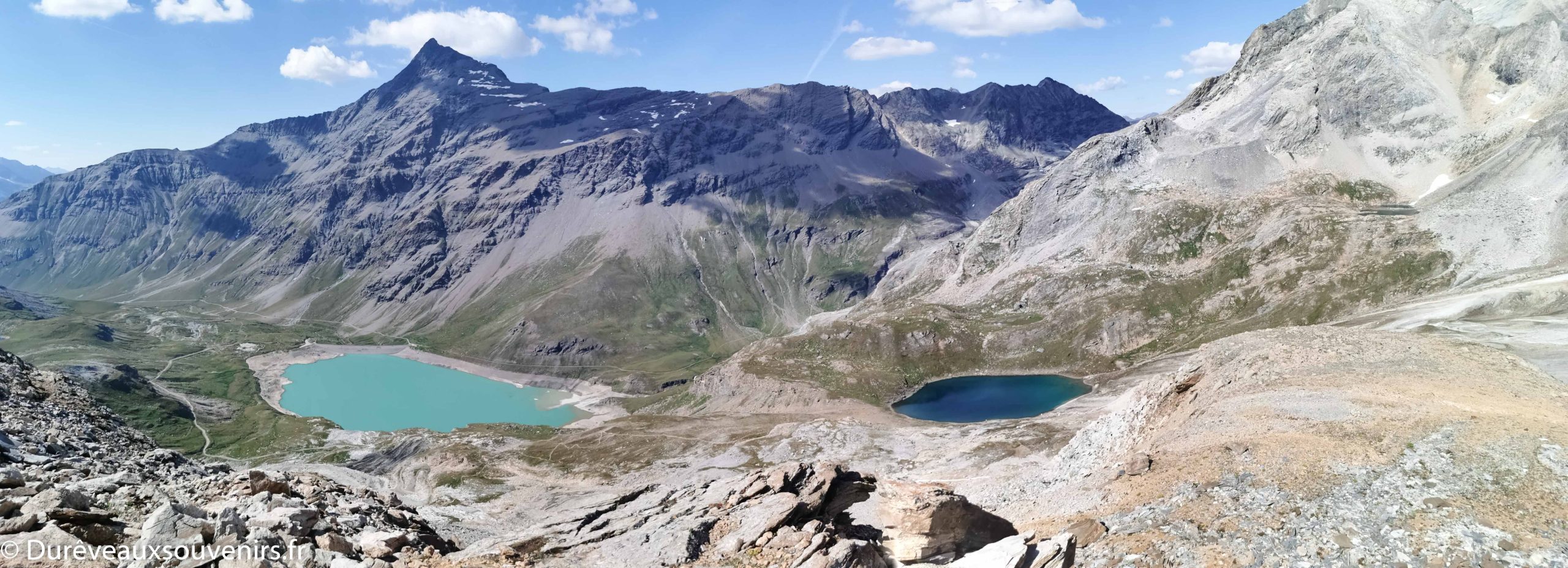 lac de la sassiere lac du santel aiguille sassiere